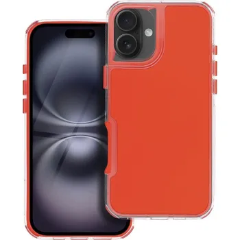Pouzdro na mobilní telefon OEM Pouzdro MATRIX APPLE IPHONE 16 PLUS oranžová
