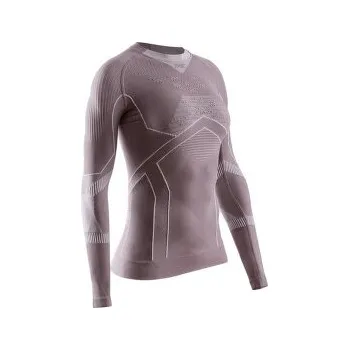 X-Bionic Energy Accumulator Light Shirt LS Women Dusty Lavender/Arctic White fialová S
