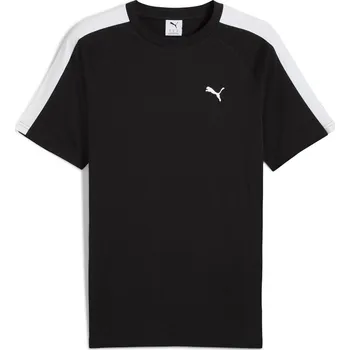 Pánské tričko Pánské Tričko s krátkým rukávem PUMA T7 TEE 62959201 – Černá S