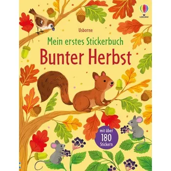 První čtění Mein erstes Stickerbuch: Bunter Herbst - Greenwell, Jessica