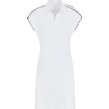 Dámské šaty Dámské Šaty EA7 TRAIN COSTA SMERALDA W DRESS 3RTA56TJ9DZ1100 – Bílá XS
