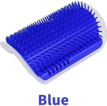 Péče o srst a drápky Kartáč na kočky a psy proti chlupům | kartáč, hřeben - Modrý