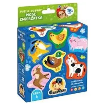 Puzzle CzuCzu Puzzle do pary Moje Zwierzątka 18m+