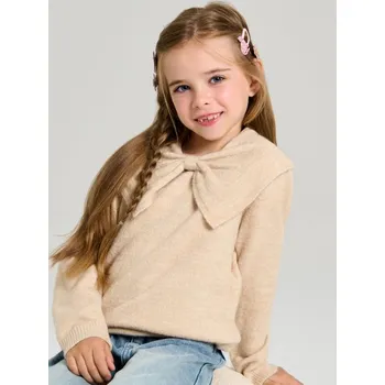 Dámský svetr Sinsay - Svetr s ozdobným výstřihem - béžová - WK190-80M - WK190-80M-116