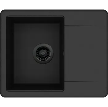 Granitový dřez Granitový dřez Helika ESTA SQE102 černá edice