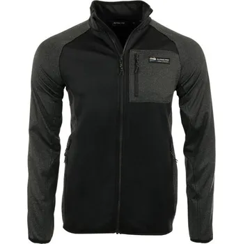 Pánská mikina Pánská outdoorová mikina ALPINE PRO MUSAD XXL Černá, Khaki