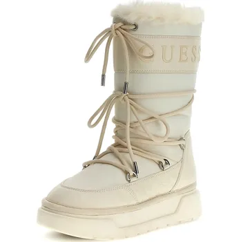 Dámská obuv Dámské Sněhule GUESS UNDELO FLFUELELE11-IVORY – Béžová 37