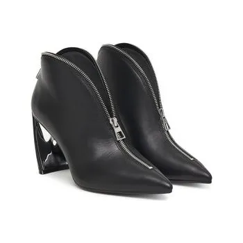 Dámské kozačky Polokozačky United Nude Zuma Stacy Hi 109460116 Černá 40