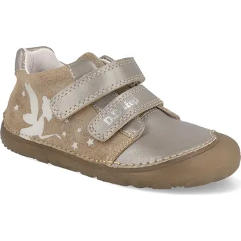 Dívčí obuv Barefoot dětské tenisky D.D.step S073-52165B béžové Velikost: 23
