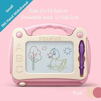 Magnetická kreslící tabulka Magnetická kreslící tabulka pro děti | tabulka, hračka - Malá růžová