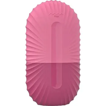 Masážní přístroj Chladicí ice roller pro zpevnění pleti | masážní váleček, roller na obličej - Růžová červená