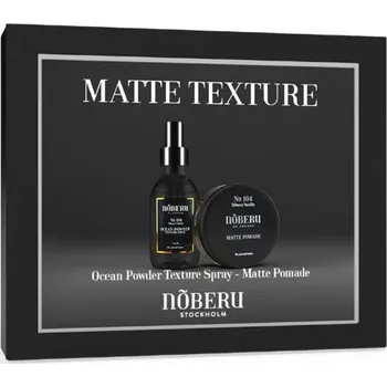 Kosmetická sada Noberu Matte Texture sada matná pomáda a Ocean powder