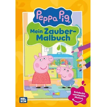 První čtění Peppa Wutz Ausmalbilder: Mein Zauber-Malbuch