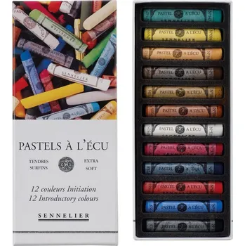 Sennelier Initiation sada suchých pastelů 12 ks Sennelier Initiation sada suchých pastelů 12 ks