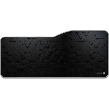 Podložka pod myš Connect IT Podložka pod klávesnici a myš, vel. XL (795 × 345 mm) - černá Profesionální XL podložka pod myš i klávesnici s odolným povrchem, obšitými okraji a samolepkami zdarma. Styl, přesnost a poho