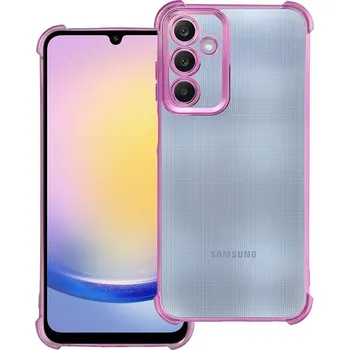 Pouzdro na mobilní telefon OEM Pouzdro ANTISHOCK ELECTRO SAMSUNG Galaxy A25 růžové