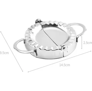 Forma na knedlíky pro snadnou výrobu taštiček | tvořítko, kuchyňský pomocník - 9,5 cm