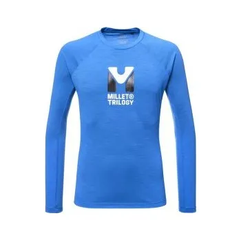 Millet TRILOGY WOOL TS LS Men ICON BLUE modrá S