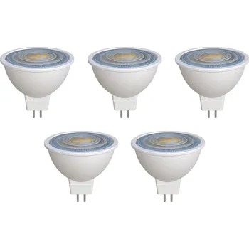 Lampička Prios LED reflektor GU5.3 7,5W 621lm 36° bílá 830 sada 5 ks