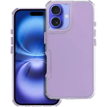 Pouzdro na mobilní telefon OEM Pouzdro MATRIX APPLE IPHONE 16 světle fialová