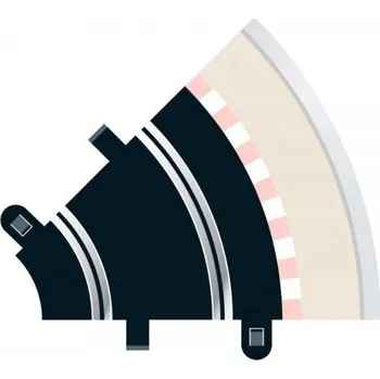 Příslušenství k autodráze Scalextric Rozšíření trati SCALEXTRIC C8202 - Radius 1 Curve 45° (2)