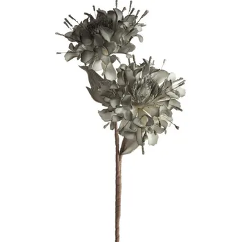 umělá květina Umělá rostlina FLORE 756 šedá (6 ks)