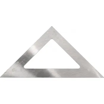 Úhloměr Trojůhelník KINEX rýsovací zámečnický kovový 250mm 45°