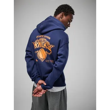 Pánská móda Mikina s&nbsp;kapucí a&nbsp;potiskem New York Knicks - L - House - námořnictvo - 499FX-59X