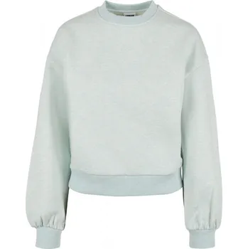 Dámská mikina Ladies Oversized Color Melange Crewneck - aqua melange XS