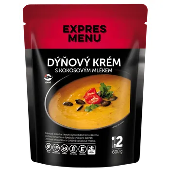 Hotové jídlo EXPRES MENU Dýňový krém s kokosovým mlékem