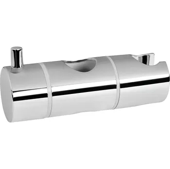 Tyč na sprchový závěs Sapho jezdec pro sprchovou tyč 23 mm plast chrom NDR139
