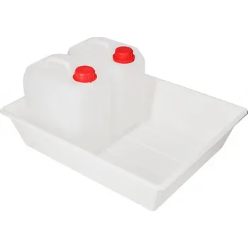 Laboratorní miska z plastu na agresivní látky, objem 10 l, 1 ks