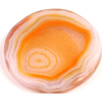 Přírodní kámen Kabošon Sand Stone Agate č.5825 (43x6mm)