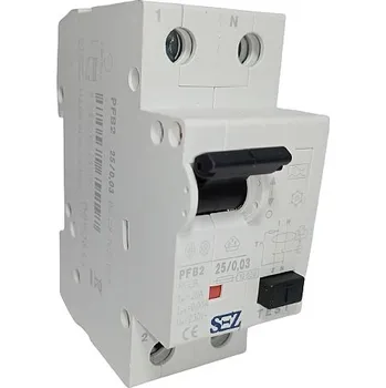 Proudový chránič SEZ KR Proudový chránič 2 póly, 16 A, 30 mA, 10 kA