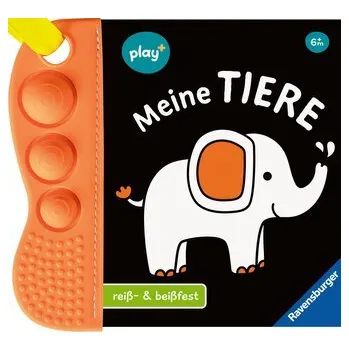 První čtění Play+ flip&pop Meine Tiere - ab 6 Monate - Payne, Kevin