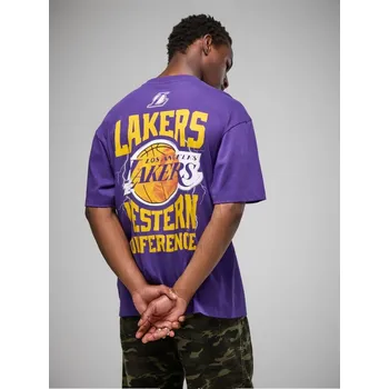 Tričko s potiskem Los Angeles Lakers - M - House - nachový - 145GG-45X