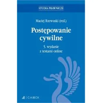 Učebnice Postępowanie cywilne z testami online - praca zbiorowa [PL] (2025, Brožovaná, C.H. Beck)