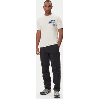 Pánská móda Napapijri T-Shirt S-Montepiana NP0A88SV Béžová Regular Fit M