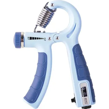 Posilovač zápěstí a prstů nastavitelný 5-60kg | expander grip - Počítání modré