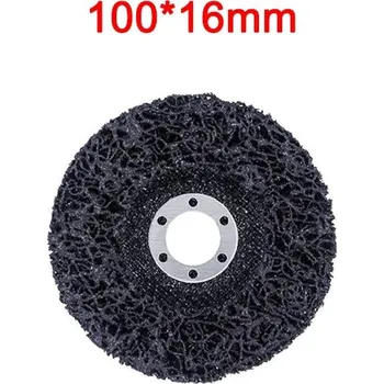 Příslušenství k brusce Brusný kotouč na kov a rez | brusný kotouč, kotouč na kov - 100x16mm Černá