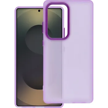 Pouzdro na mobilní telefon OEM Pouzdro SAPPY SAMSUNG Galaxy S25 Plus fialové