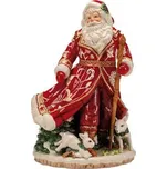 Goebel Santa s zimními zvířaty 33 cm Figurka Fitz & Floyd XMAS