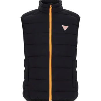 Pánská Prošívaná vesta GUESS DALACH QUILTED VEST Z4RL02WFW40-JBLK – Černá XL
