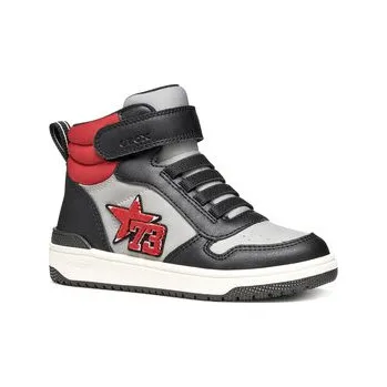 Dámské tenisky Geox Sneakersy J Washiba J56LQC 054FU C0043 M Šedá 25