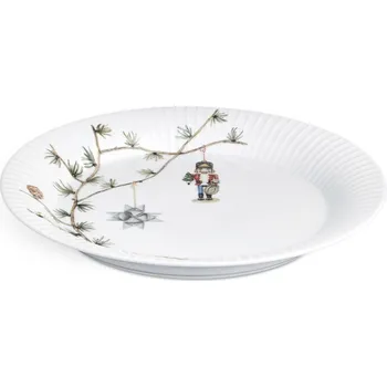 Talíř Kähler Hammershoi Christmas porcelánový talíř 27 cm, white, 693205