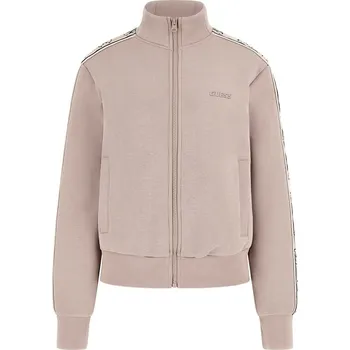 Dámská mikina Dámská Mikina GUESS BRITNEY FULL ZIP SWEATSHIRT V2YQ16KB3P2-G4Q9 – Béžová XS