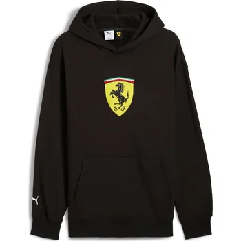 Pánská mikina Pánská Mikina PUMA FERRARI RACE BIG SHIELD HOODIE 63019201 – Černá L