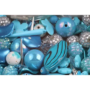 Korálek Plast výprodej č.6 (100g)