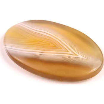 Sběratelství Kabošon Sand Stone Agate č.5842 (46x28x6mm)