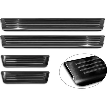 Lišta karosérie Avisa Prahové nerezové lišty Volkswagen ID.3 (od roku 2019>) - černé |